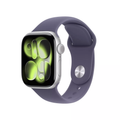 Apple Watch Series 11 42mm Silver Aluminum Case with Purple Fog Sport Band