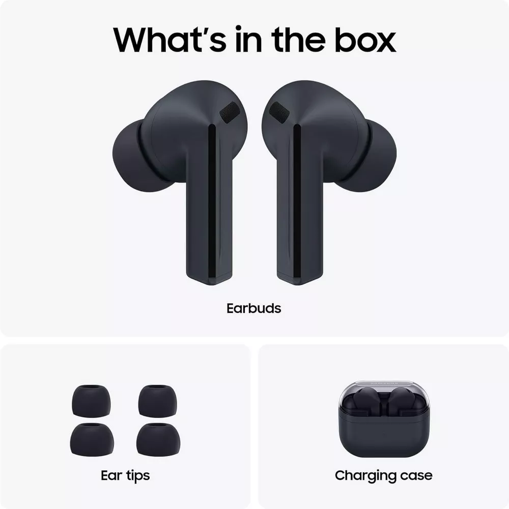 Samsung Galaxy Buds 3 FE True Wireless Earbuds - Black