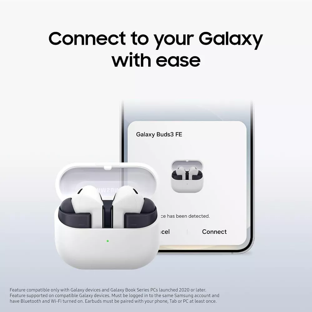 Samsung Galaxy Buds 3 FE True Wireless Earbuds - Gray