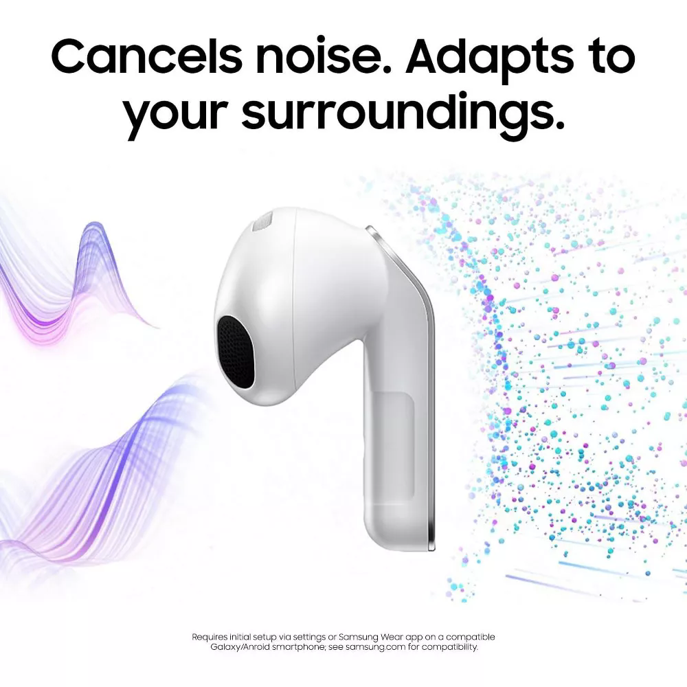 Samsung Galaxy Buds 4 True Wireless Bluetooth Earbuds with ANC - Black