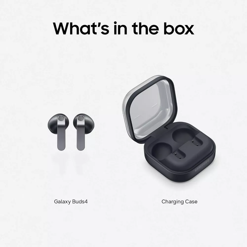 Samsung Galaxy Buds 4 True Wireless Bluetooth Earbuds with ANC - White