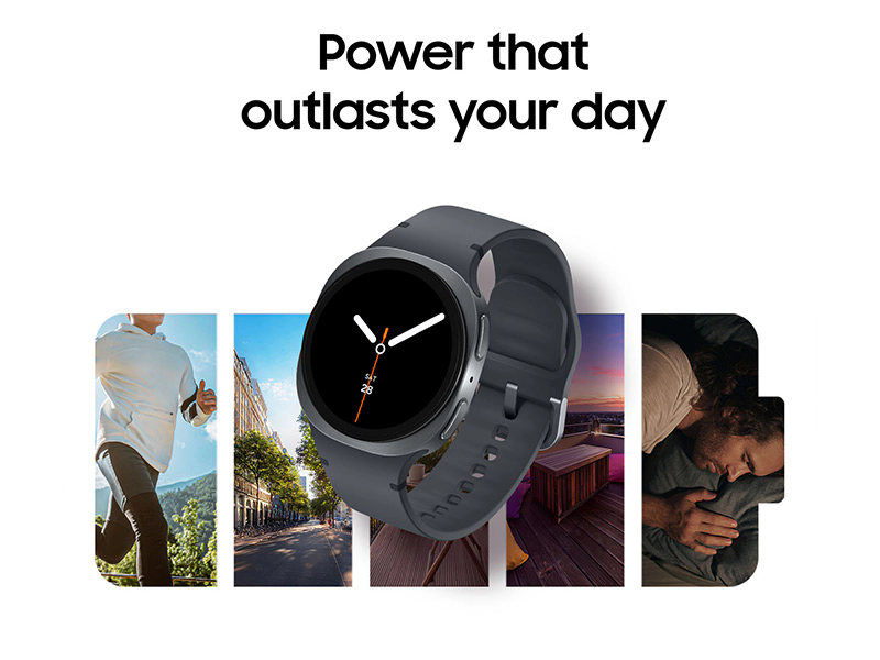 Samsung Galaxy Watch8 40mm Bluetooth Smartwatch - Dark Gray