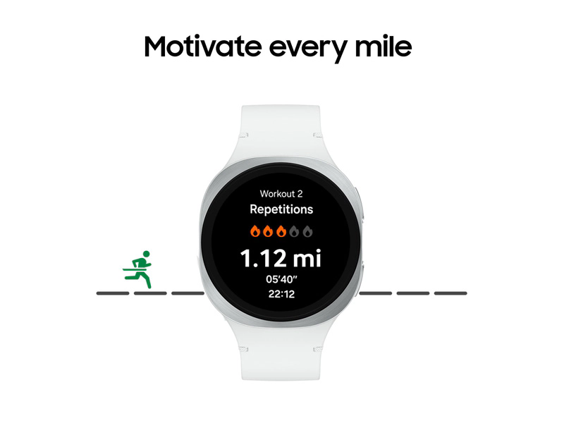 Samsung Galaxy Watch8 40mm Bluetooth Smartwatch - Silver