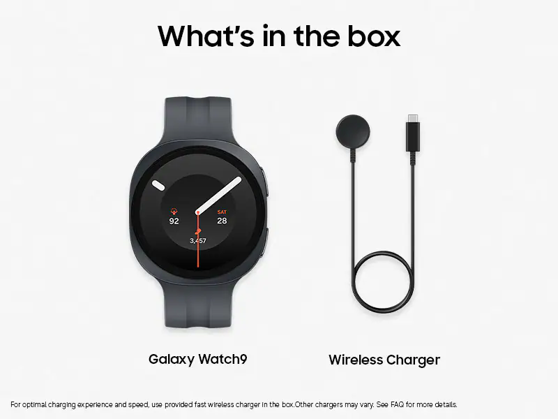 Samsung Galaxy Watch9 40mm Bluetooth Smartwatch - Black