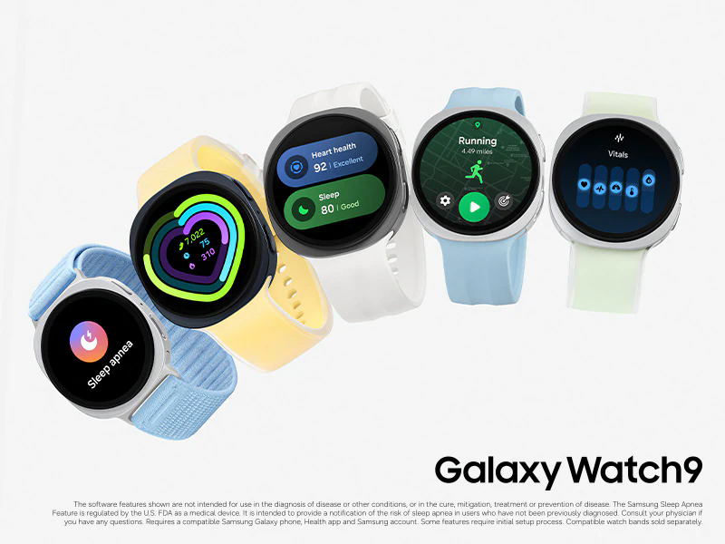 Samsung Galaxy Watch9 40mm Bluetooth Smartwatch - Black