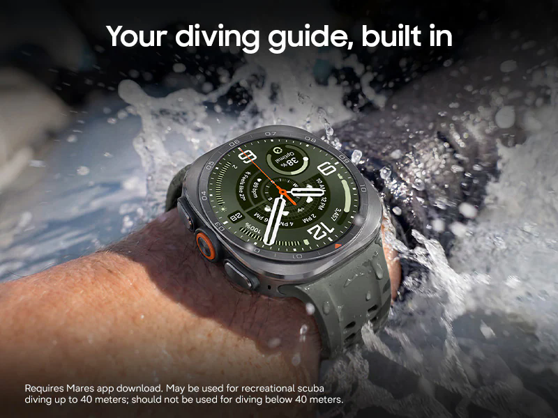 Samsung Galaxy Ultra2 47mm Smartwatch - Titanium Gray